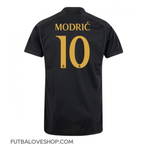 Dres Real Madrid Luka Modric #10 Tretina 2023-24 Krátky Rukáv